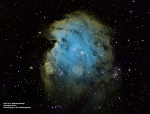 NGC 2174 Affenkopfnebel (Hubble-Farbpalette)